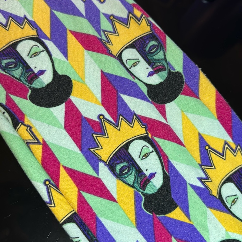 LuLaRoe Tween Leggings size L/XL - Disney Evil Queen - Unicorn Design, very Rare